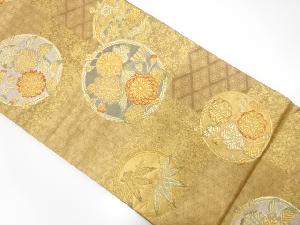 花丸文織出し袋帯